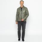 OTTO KERN Herren-Lederjacke khaki 50 - 113670200001 - 1 - 140px