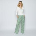 Perfectly JU Hose 'Bella' Wide grün/offwhite 36/38 - 113679100001 - 1 - 140px