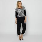 VANESSA STYLE Damen-Shirt schwarz/animal 48/50 (4) - 113686400004 - 1 - 140px