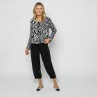 VANESSA STYLE Damen 7/8-Hose schwarz 48/50 (4) - 113687200004 - 1 - 140px