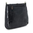Luca Lorenzo Umhängetasche schwarz Kroko - 113690200000 - 1 - 140px