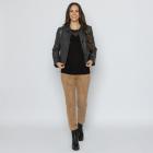 OTTO KERN Damen-Lederjacke anthrazit 44 - 113706800004 - 1 - 140px