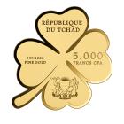 Shape-Münze "Kleeblatt" 1/200 oz. Feingold - 113786900000 - 1 - 140px