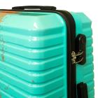 3-tlg. Poly-ABS-Kofferset 'Sierra' türkis-orange - 113824100000 - 1 - 140px