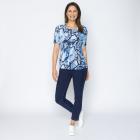 Jeannie Damen-Plissee-Shirt snake - 113965400000 - 1 - 140px