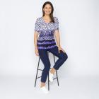 Jeannie Damen-Plissee-Shirt gemustert - 113966000000 - 1 - 140px