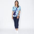 Jeannie Damen-Plissee-Shirt Farbmix - 113966200000 - 1 - 140px