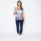 Jeannie Damen-Plissee-Shirt Paisley - 113966300000 - 1 - 140px