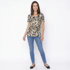 Jeannie Damen-Plissee-Shirt multicolor - 113967900000 - 1 - 140px