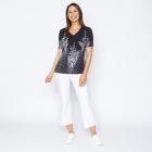 Jeannie Damen-Plissee Shirt floral - 113968100000 - 1 - 140px