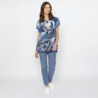 FASHION NEWS Damen-Shirt Delfin blau M/L - 38-42 - 113978300001 - 1 - 140px