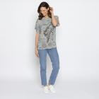 FASHION NEWS Damen-Shirt Tiger grau M/L - 38-42 - 113979900001 - 1 - 140px