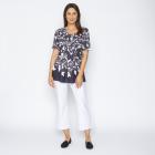 BRILLIANTSHIRTS Damen-Longshirt Schmetterlinge 36/38 - 113982900001 - 1 - 140px
