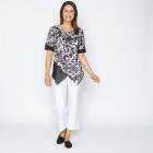 BRILLIANTSHIRTS Damen-Longshirt Ornamente 36/38 - 113983000001 - 1 - 140px