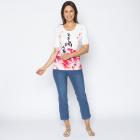 BRILLIANTSHIRTS Damen-Shirt pinke Blüten 36/38 - 113983600001 - 1 - 140px