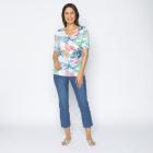 BRILLIANTSHIRTS Damen-Shirt Palmenblätter 36/38 - 113983900001 - 1 - 140px