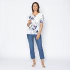 BRILLIANTSHIRTS Damen-Shirt Blumenranke 36/38 - 113984100001 - 1 - 140px