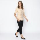 BRILLIANTSHIRTS Damen-Shirt Glitzerleopard 36/38 - 113988300001 - 1 - 140px