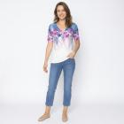 BRILLIANTSHIRTS Damen-Shirt Tropical Verlauf 48/50 - 113988800004 - 1 - 140px