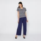 FASHION NEWS Damen-Shirt navy/multicolor M/L - 38-42 - 114018500001 - 1 - 140px