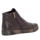 Andrea Conti Damen Lederstiefelette dunkelbraun 42 - 114060800007 - 1 - 140px