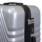 3-teiliges Hartschalenkofferset 'Genua' silber - 114097400000 - 1 - 140px