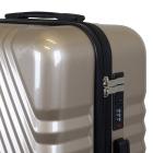 3-teiliges Hartschalenkofferset 'Genua' champanger - 114097500000 - 1 - 140px