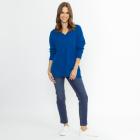 100% KASCHMIR Pullover blau 34/36 - 114110100001 - 1 - 140px