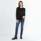 TRENDS by J. Leibfried Spitzenshirt schwarz 34/36 - 114110600001 - 1 - 140px
