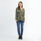 CHRISTIAN MATERNE Damen-Pullover oliv 36/38 - 114140900001 - 1 - 140px