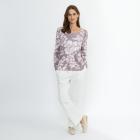CHRISTIAN MATERNE Damen-Pullover berry/offwhite 36/38 - 114141300001 - 1 - 140px