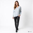 Kernig by Sarah Kern Pullover Glanzgarn hellblau 36/38 - 114199500001 - 1 - 140px