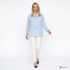 TRENDS by J. Leibfried Plisseebluse hellblau 36/38 - 114250500001 - 1 - 140px