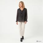 TRENDS by J. Leibfried Bluse schwarz/weiß 36/38 - 114250700001 - 1 - 140px