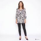 KERNIG by Sarah Kern Shirt hellgrau/schwarz 36/38 - 114355400001 - 1 - 140px