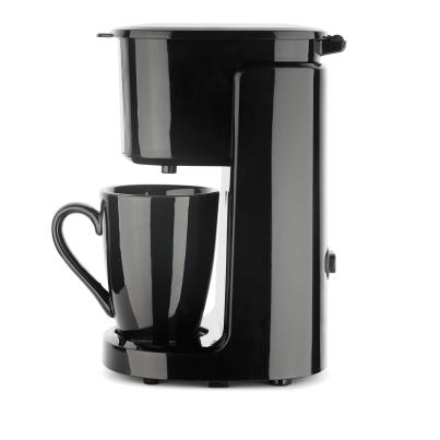 Ein-Tassen Kaffee-Automat Schwarz