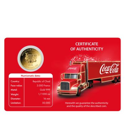 Coincard Coca Cola Truck
