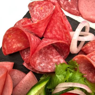 Deli. Mettwurst 1a Aufschnitt 4 fach