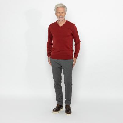 Cashmerelike by BLUE SEVEN Pullover dunkelrot