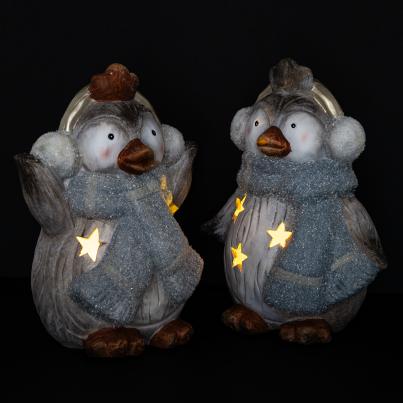 LED-Deko Pinguine Hitty & Yuki