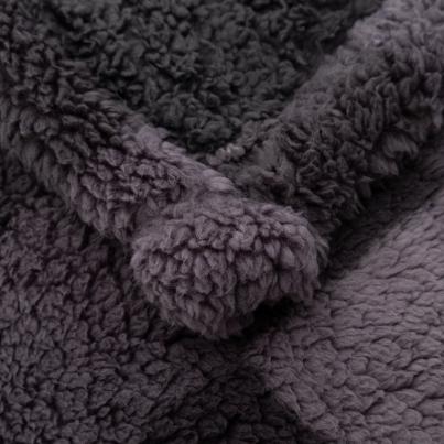 Sherpadecke 150x200cm grau kariert