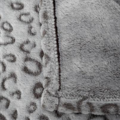 Gözze Kuscheldecke Leo grau 150x200cm