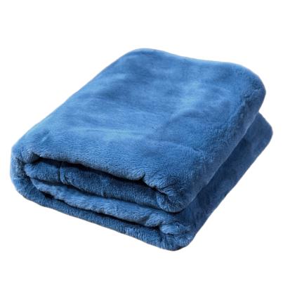 Felldecke Deluxe 150x200cm blau