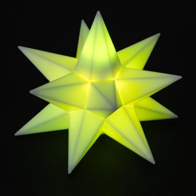 LED Sterne Galaxy schwebend 3tlg