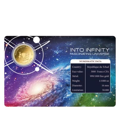 Coincard Into Infinity "Milky Way" 1/1000 oz.