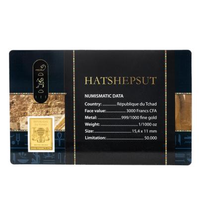 Coincard "Hatshepsut" 1/1000 oz.