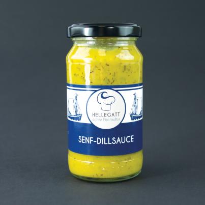 Norwegischer Räucherlachs & Senf-Dill-Sauce 200ml