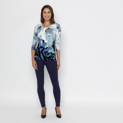MILANO Design Leggings 'Sina' marine