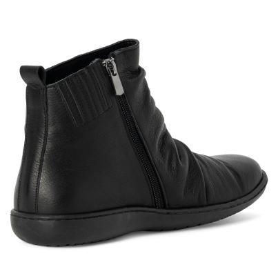 Andrea Conti Damen Lederstiefelette schwarz