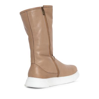 Andrea Conti Damen Lederstiefel peanut